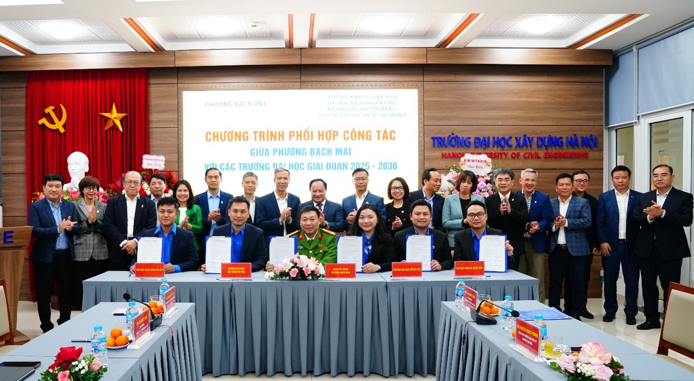 Chương trình phối hợp công tác giữa Phường Bạch Mai và các cơ sở giáo ...